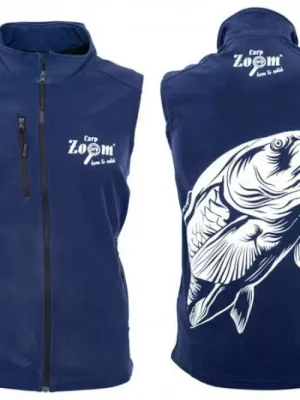 Akce Carp Zoom CZ Dámská softshellová vesta, XL, tmavě modrá