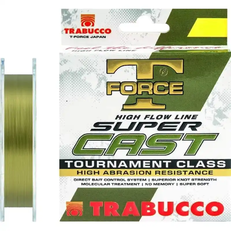 Trabucco T-force Super Cast 0,50mm 150m Monofil Hlavní vlasec Aktuální