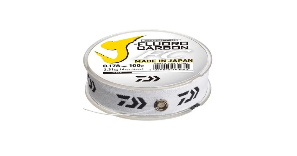 Daiwa J-Fluorocarbon Leader 100m 0,218mm 3,41kg Akční Nabídka