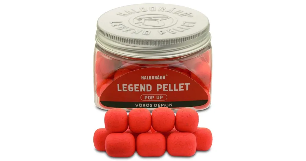 Haldorádó Pelety Legend Pellet Pop-Up 50g 12+16mm Červený démon Ihned K Objednání