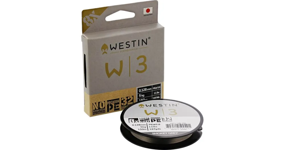 Nejlepší Cena Westin Šňůra W3 8-Braid Smokey Grey 150m 0,148mm 6,1kg