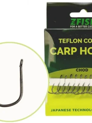 Značkový Zfish Háček Teflon Hooks Chod Velikost 6 10ks