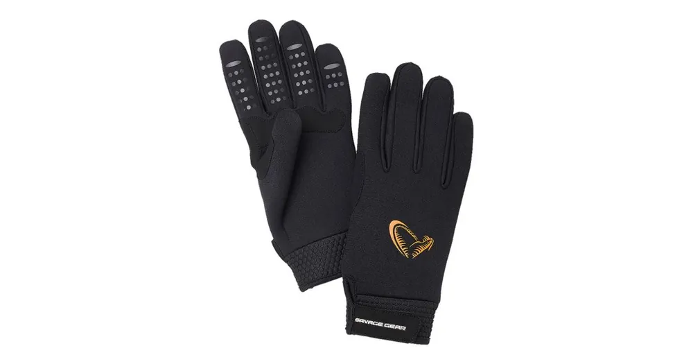 Savage Gear Rukavice Neoprene Stretch Glove XL Black Akční Nabídka