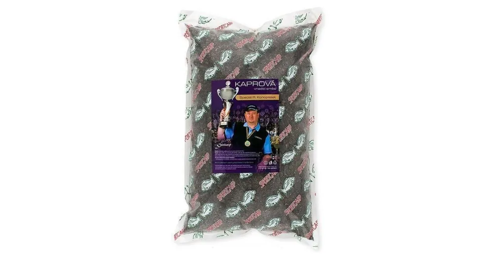 Speciální Cena Sportcarp Kaprová vnadící směs Kapr Black 2kg