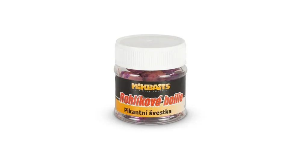 Hit Sezóny Mikbaits Rohlíkové boilie Pikantní švestka 50ml