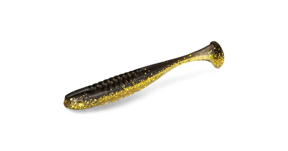 Expresní Doručení Delphin Gumová nástraha ZANDERA UVs 10cm MudGold 5ks