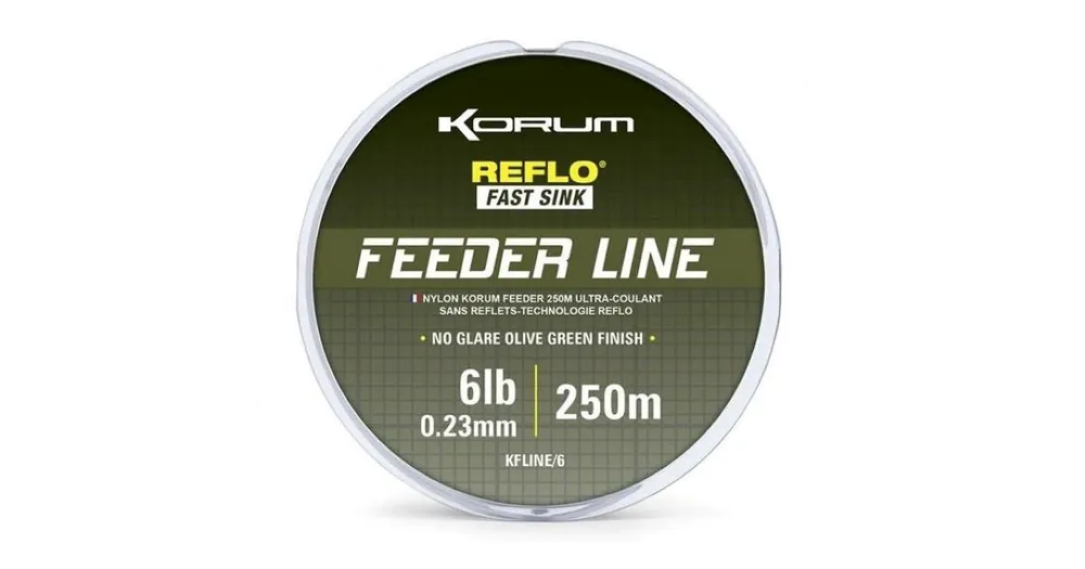 Jen Po Omezenou Doba KORUM Vlasec Feeder Line 250m 0,23mm 2,7kg