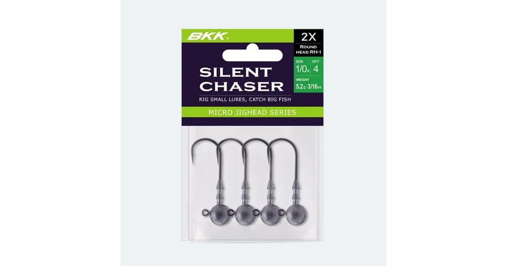 BKK Jigová hlavička Silent Chaser Round Head RH-1 5,2g Velikost 1 5ks Pouze Dnes