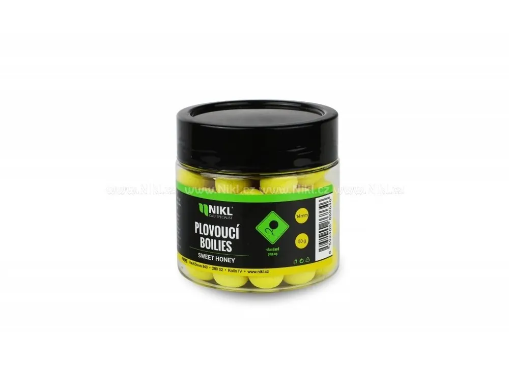 Nejlepší Cena Nikl - Plovoucí boilies Sweet Honey - 50 g / 18 mm