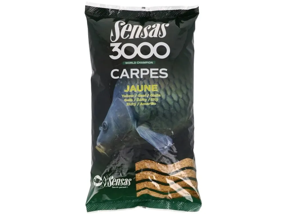 Sensas 3000 Carpes Jaune (kapr žlutý) 1kg Časově Omezené