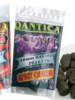 Speciální Cena QANTICA halibut pelety - s dírou 16mm / 150g Fusion - slivka