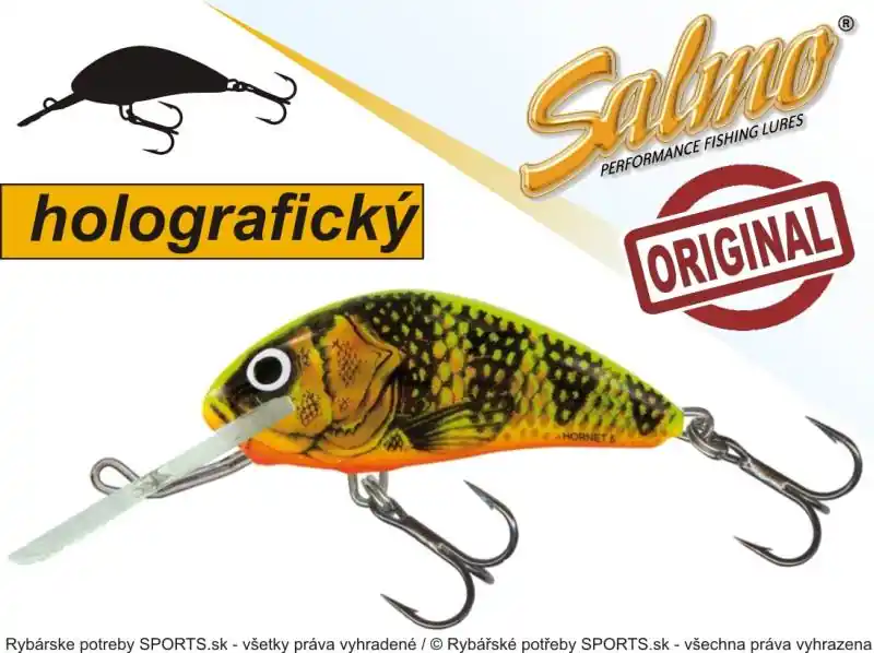 Salmo rybarske woblery Hornet H4S barva GFP Akční Cena