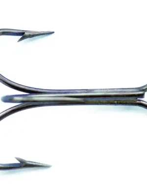 3551-BN-10, trojháčik, 10ks, Mustad veľ. 2, barva black nickel, 10ks Víkendová Akce