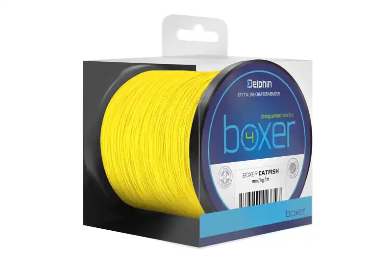 Delphin BOXER 4 / fluo žlutá 0,70mm 62,80kg 250m Kup Teď