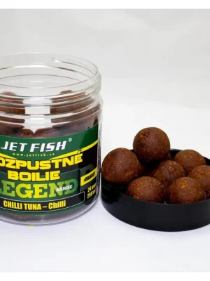 250ml-24mm Legend Range - Rozpustné boilie : CHILLI TUNA - CHILLI Rychlé Dodání