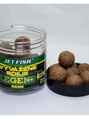 250ml-24mm Legend range Vyvážené boilie : BIOCRAB Vysoce Kvalitní