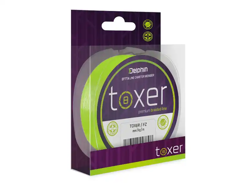 Poslední Šance Delphin TOXER / fluo zelená 0,14mm 6,3kg 150m
