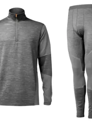 Geoff Anderson WizWool 210 pulover + termokalhoty šedé Velikost: XL Odeslání Ihned