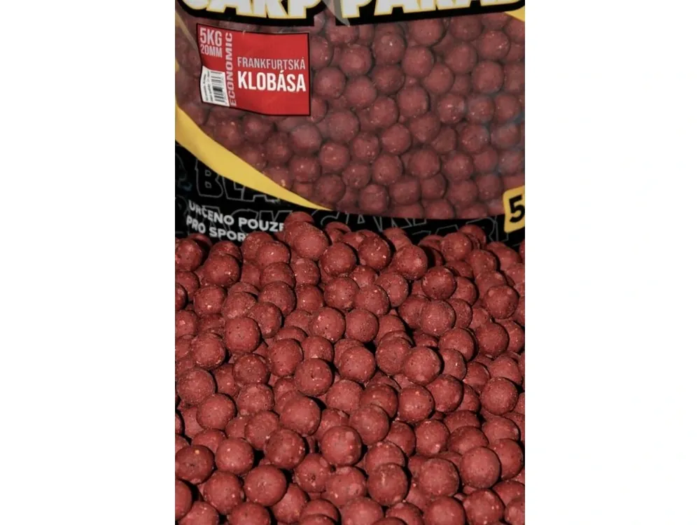 Black Carp Boillie Economic Frankfurtská klobása 5 kg Nejprodávanější