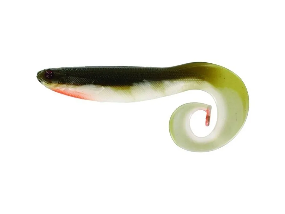 Gumová nástraha Westin-CurlTeez 7cm 3,5g-Bass Orange Originální