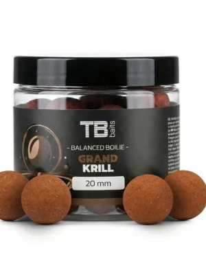Cenová Bomba TB Baits Vyvážené Boilie Balanced + Atraktor Grand Krill 24mm/100g